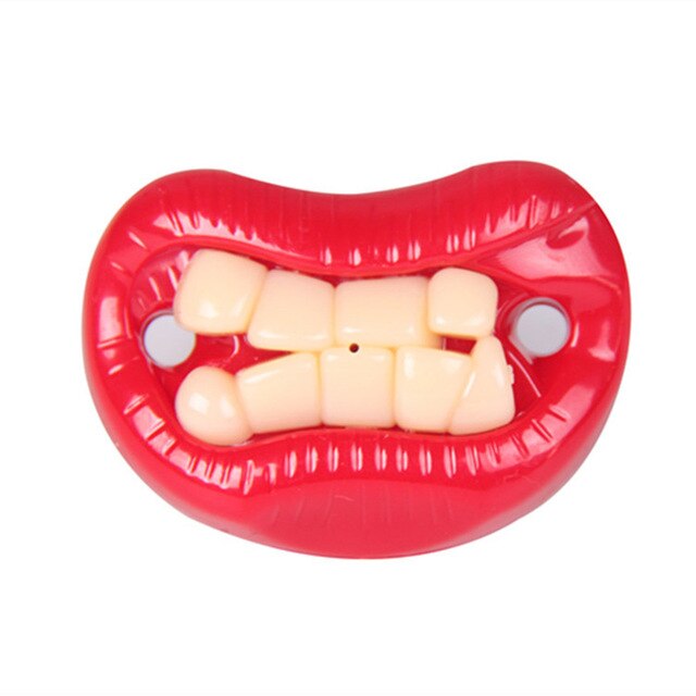 Funny Baby Pacifier Mouth Design